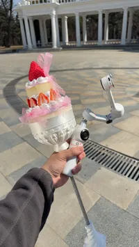 主体部分：杯子、蛋糕（草莓切片需要打印下一个配置）