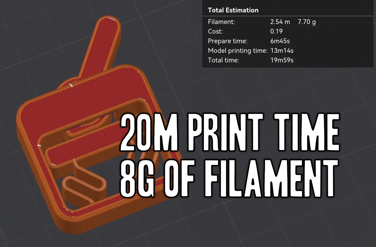 Print-in-Place Fidget Toggle Switch view 2