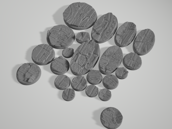 Ancient Ruins Bases – 25mm to 100mm
