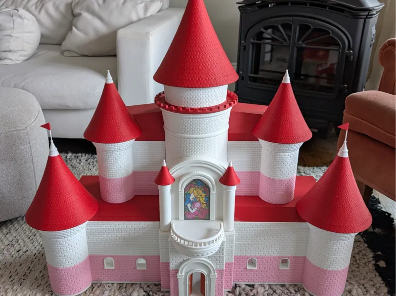 Princess Peach Castle Dollhouse