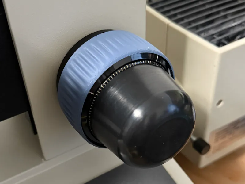 Coarse knob grip/cover for Olympus BH-2 