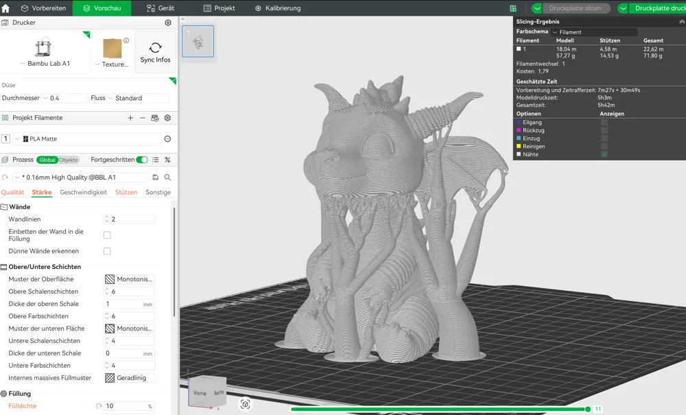 WRINKLES the Dragon - Free 3D Print Model - MakerWorld