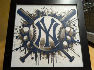 New York Yankees Hueforge