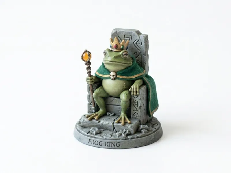 Frog King - DnD Miniature - Grung