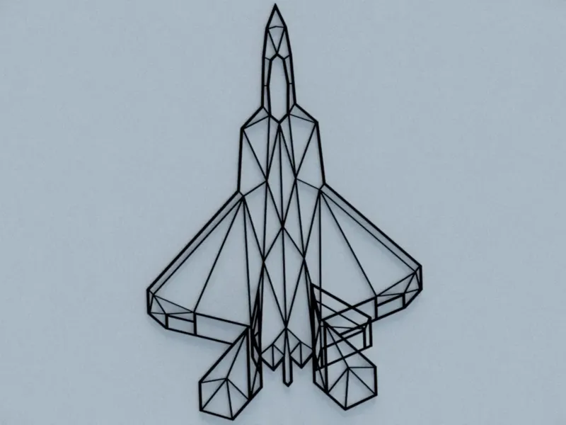 F-22 Raptor Wall Art