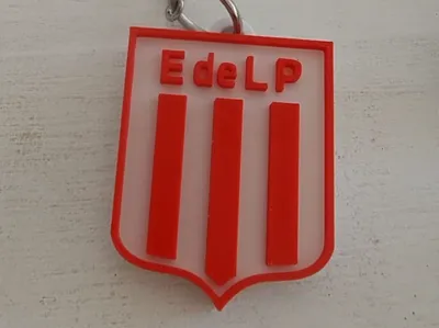 Students of La Plata shield keychain
