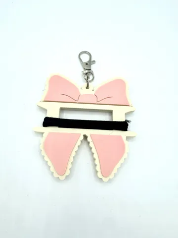 Accesorio para sujetar ligas de cabello: Bow Hair Tie Holder Bag Tag — vista de referencia 4