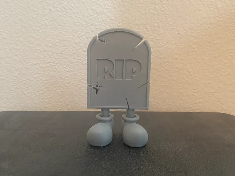 Standing Tombstone (RIP)