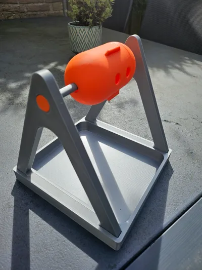 Interactive Pet Snack Dispenser: for cats and dogs