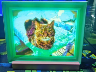 Litho Frame for Bambu LED Backlight Board Remix