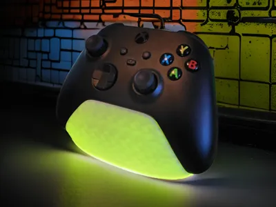 Xbox Controller Stand LED, USB-C Port, Rubber Feet