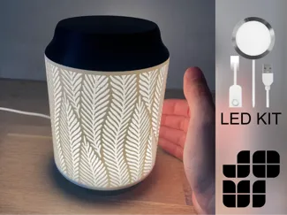 LED lamp kit - floral small 113mm (MH001)