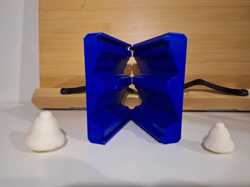 Christmas Bell Bead Roller & Cookie Dough Shaper