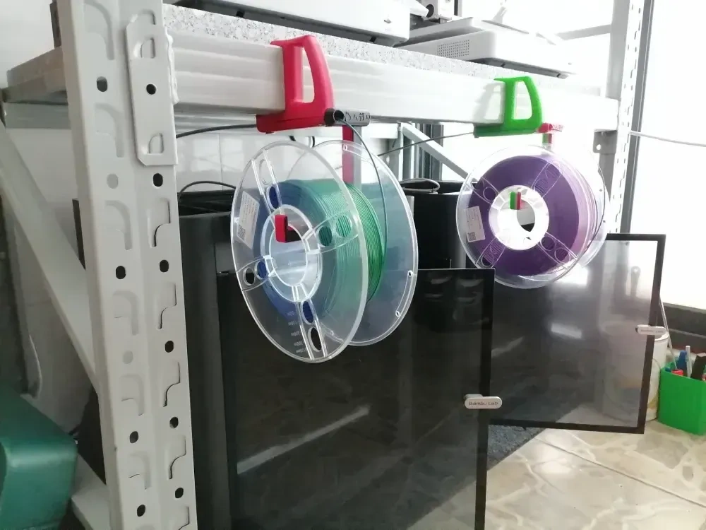 Miniatura 2 do modelo 3D 货架入料支架