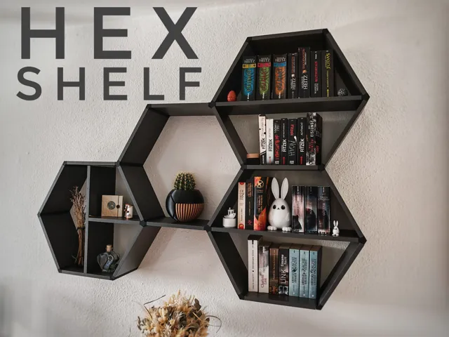 Hex Shelf – Modular Wall System