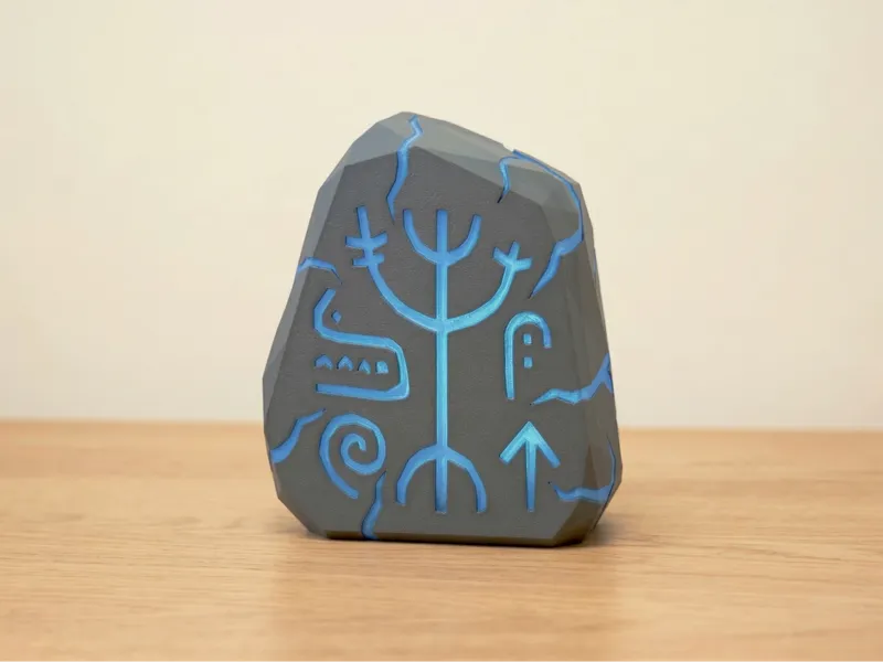Glowing Magic Stone