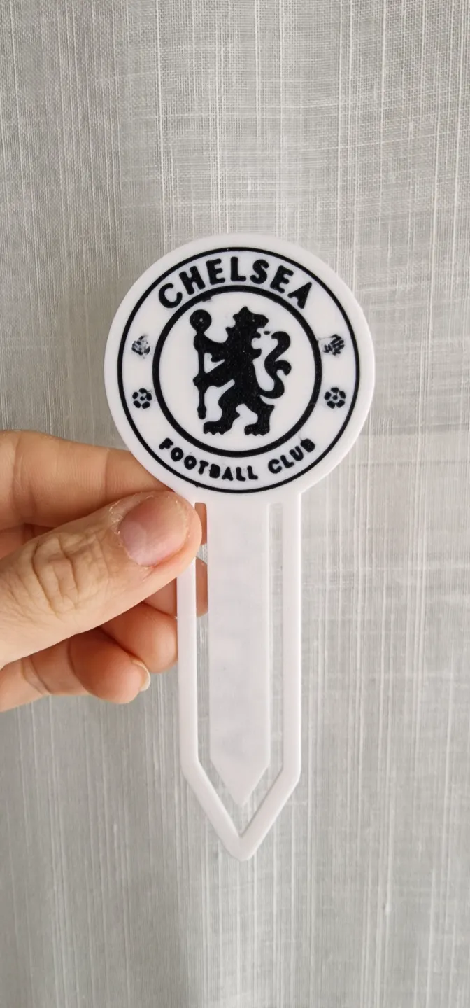 Chelsea bookmark Marcador de libros Chelsea by darvil66 - MakerWorld