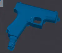 Pistolet d'arrosage pour tuyau de jardin — photo 2