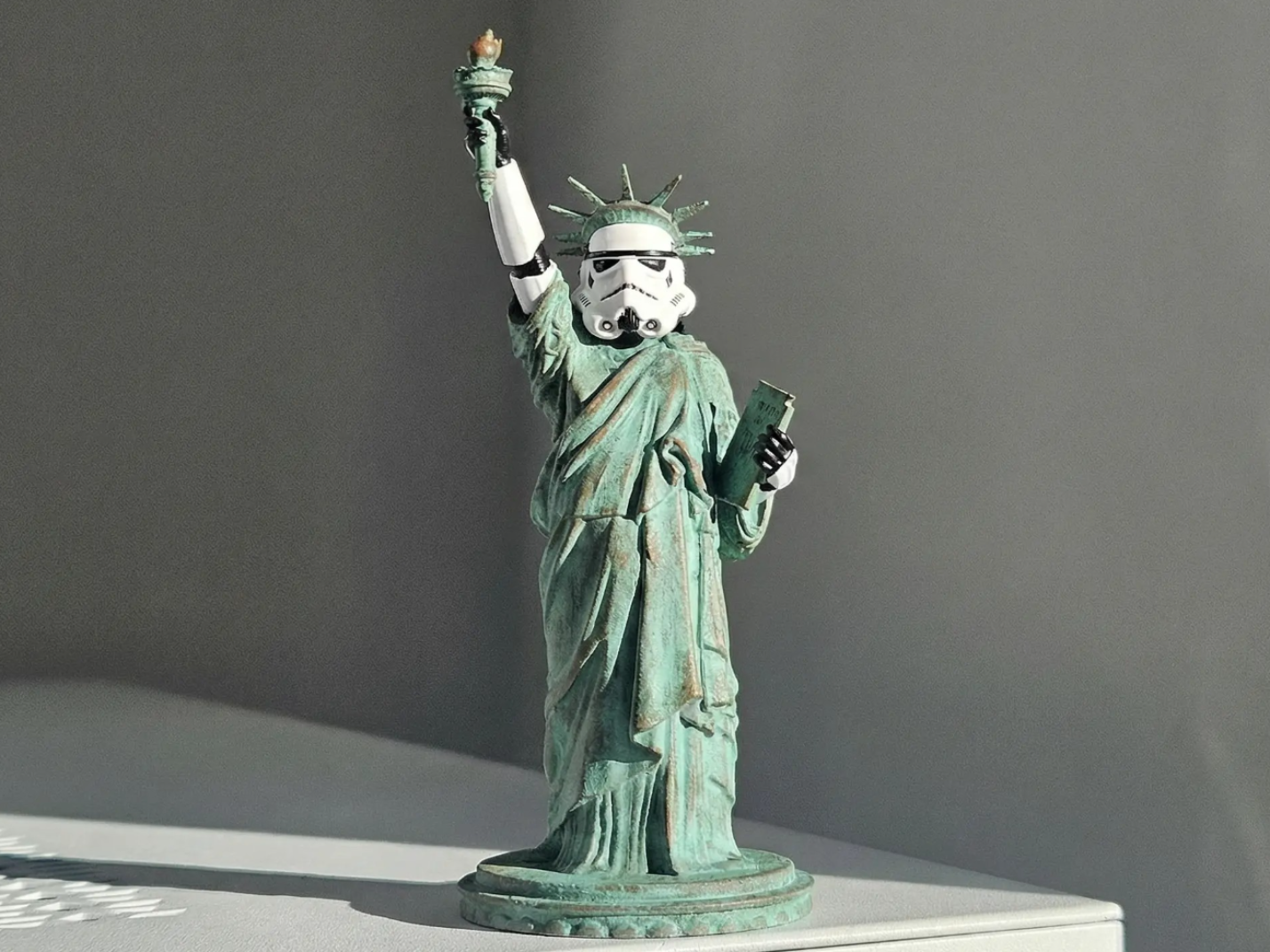 Stormtrooper Liberty Statue