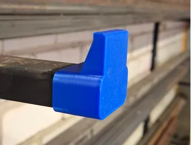 Tube end cap 40x20x2mm