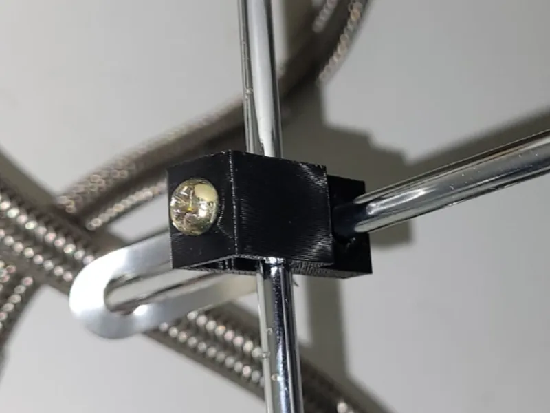 Sink liftup rod connector