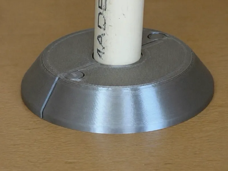 1/2-inch Split Flange Escutcheon Plate