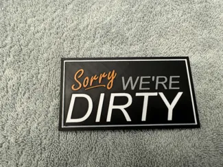Dishwasher Magnetic Sign