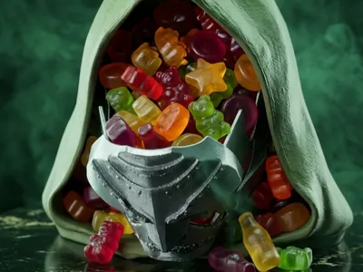 Dr. Doom Snack Bucket - NO AMS ~ 24 cm ~ 500g