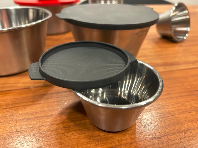 lid for IKEA GRILLTIDER dip sauce  Bowl