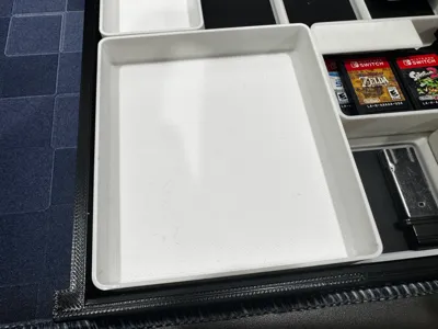 Gridfinity Bin for Raz's Desk Organizer