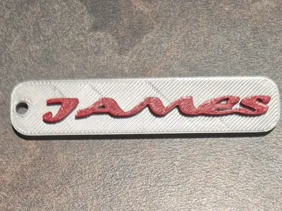 Name Keytag - JAMES