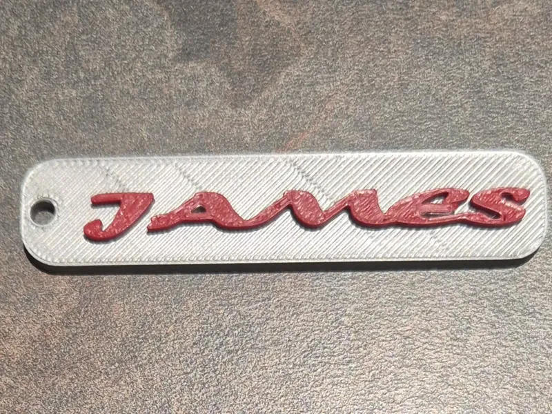 Name Keytag - JAMES