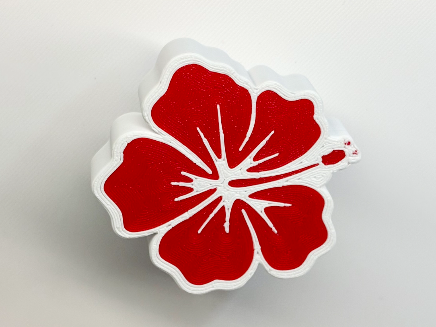 Hibiscus Flower Drawer / Cabinet Knob