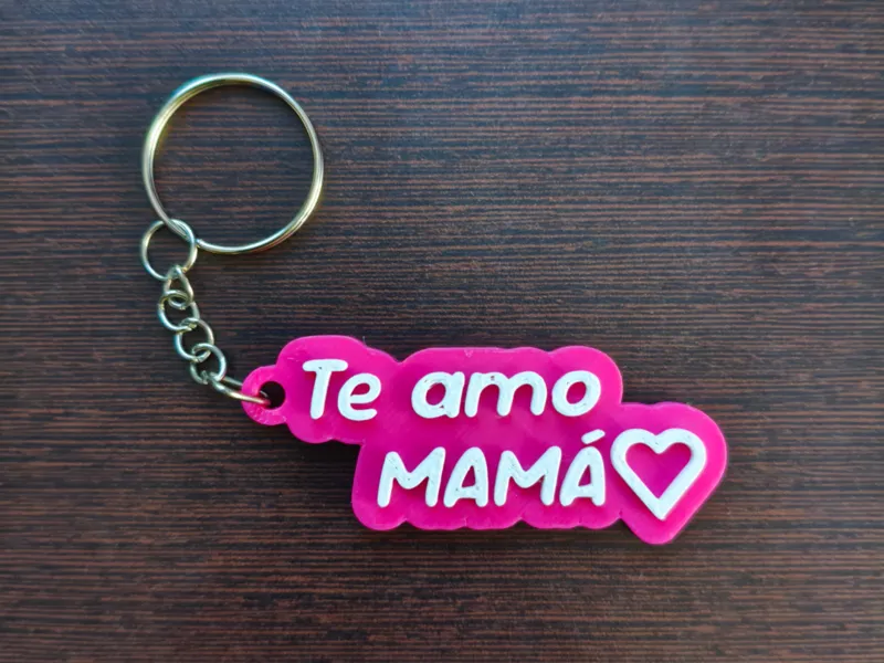 Llavero - Te amo mamá