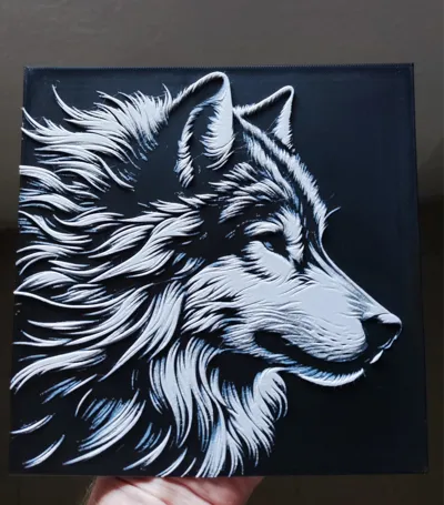 Wolf hueforge