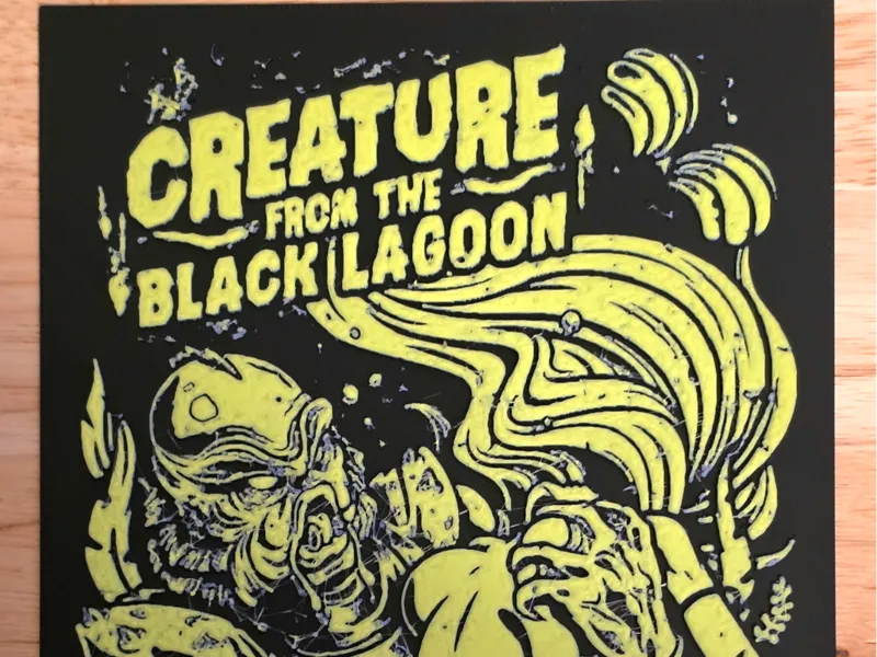 Creature from the Black Lagoon Poster Hueforge