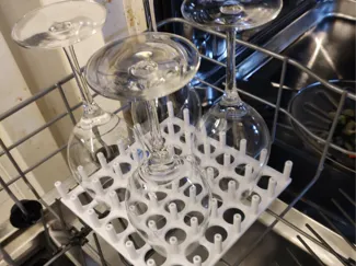 Dishwasher Wineglass Support