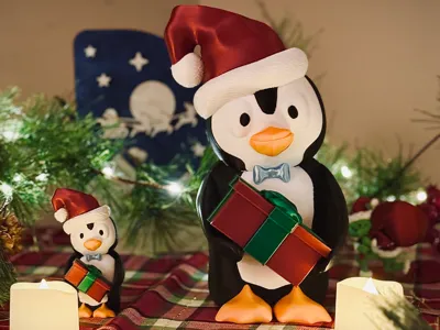 Santa Penguin