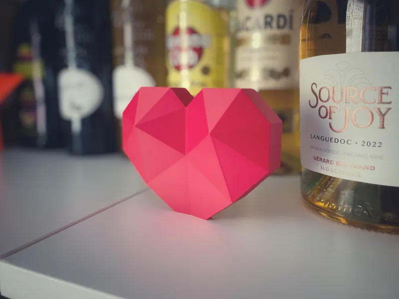 Valentine's Day FacetHeart Decoration Love Friends