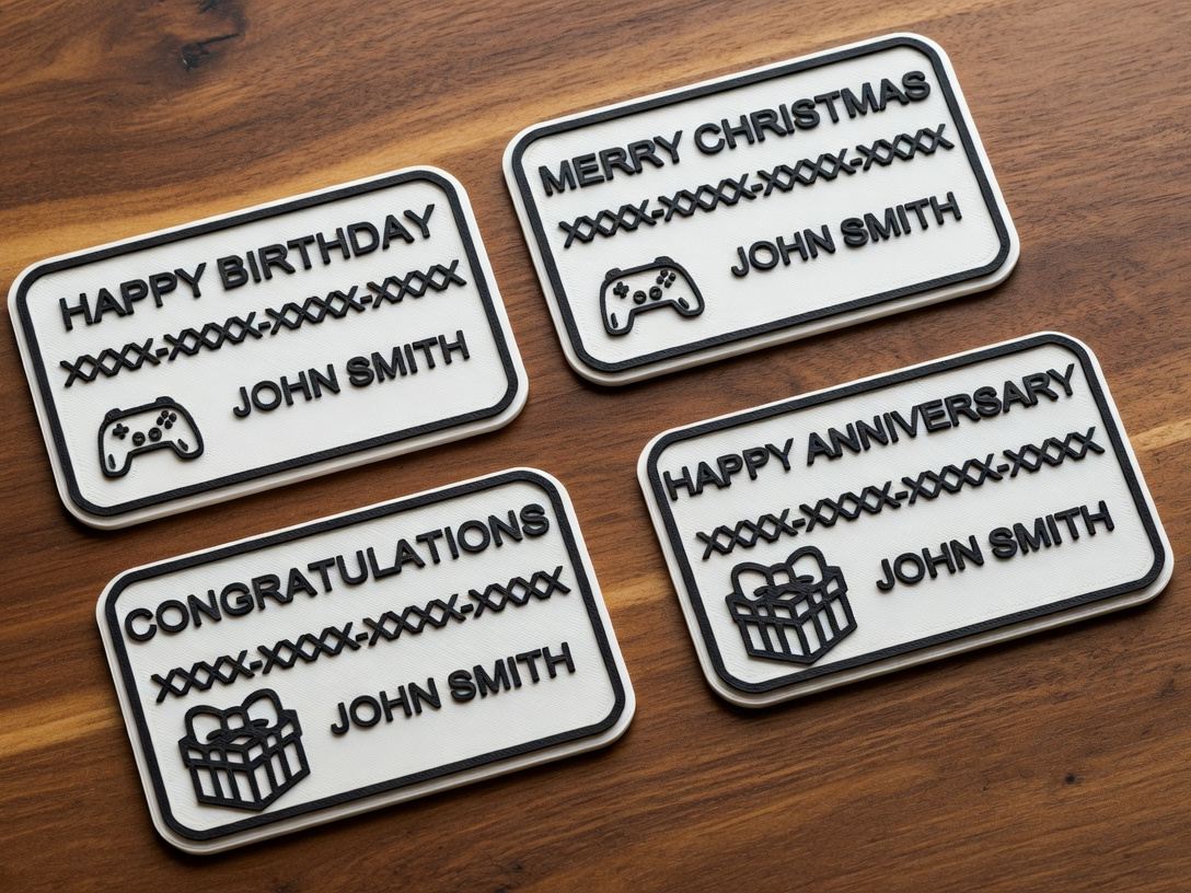 TARJETA DE REGALO ORIGINAL - CÓDIGO DE 16 DÍGITOS 