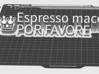 Un macchiato por favore