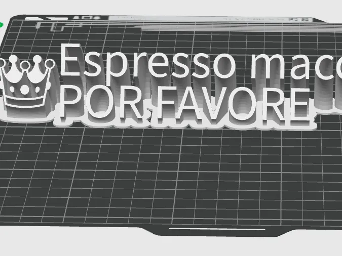 Un macchiato por favore