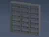 3 x 6 display (250x250mm)