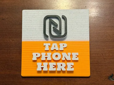 NFC counter coaster 