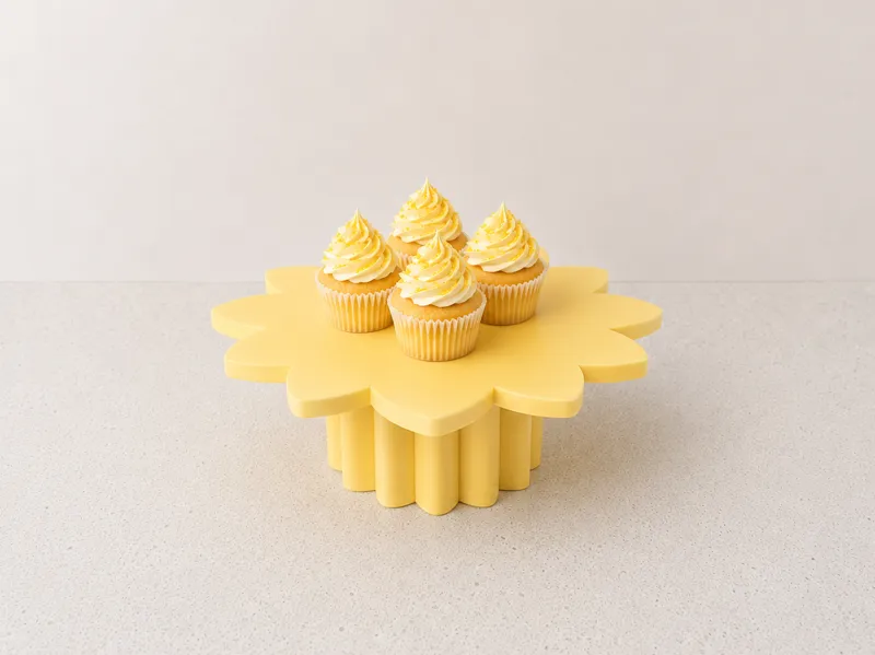 Cake Stand | Sunflower Decor | Display Stand
