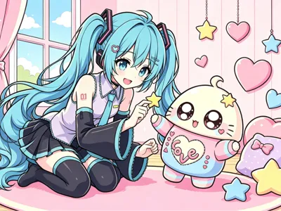 Hatsune Miku Print