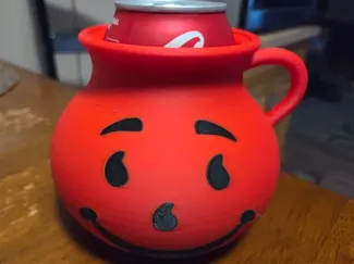 Kool aid man can koozie - Big Dog custom creations