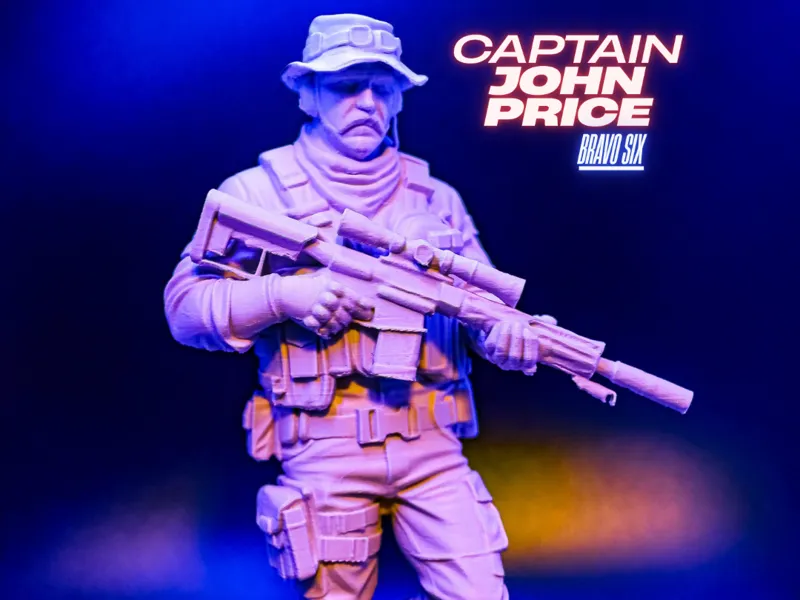 Captain John Price – Call of Duty Statue (200 mm)