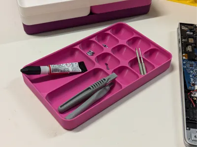Stackable Parts Tray - Small & Large