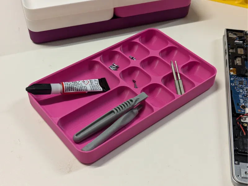 Stackable Parts Tray - Small & Large